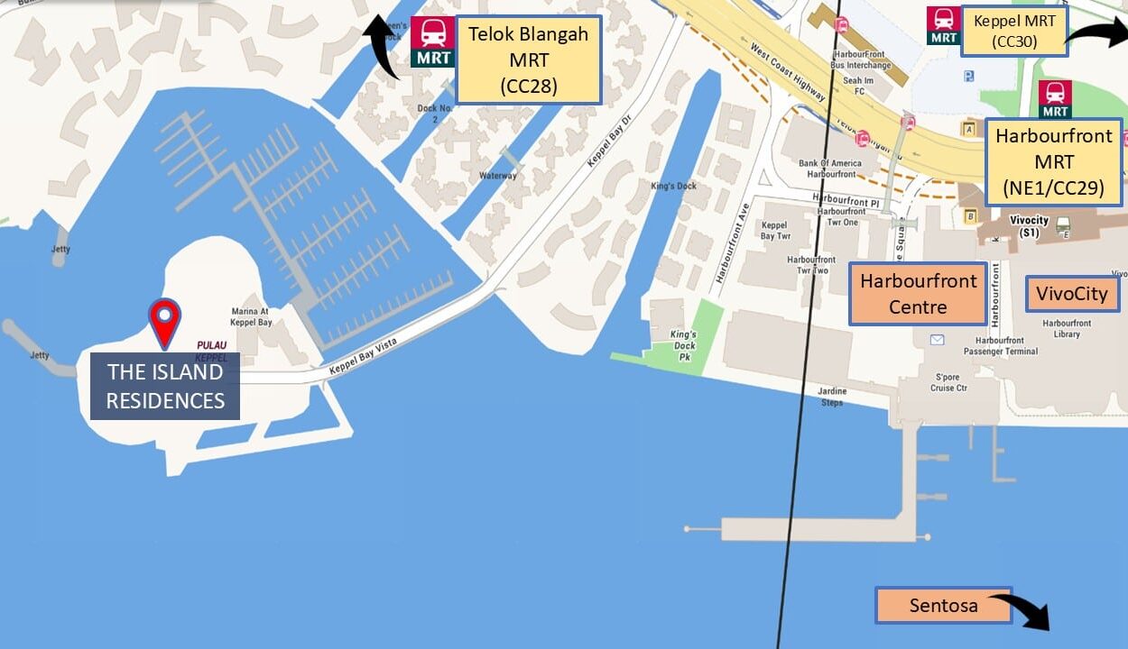 The-Island-Residences-Location-Map